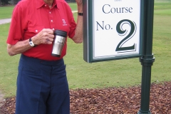 Grandpa in Pinehurst