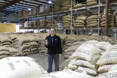 Regan at Theta Ridge Coffee